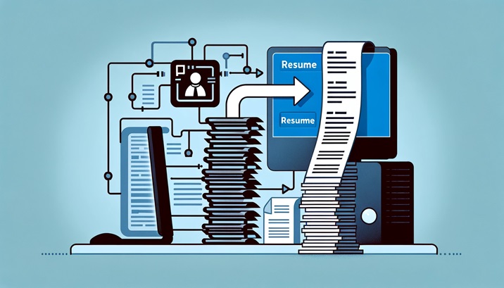algorithm selecting resume