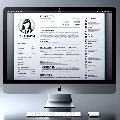 resume in PDF format