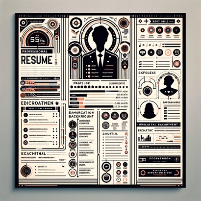 image of a resume