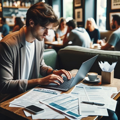 Student applying for a job