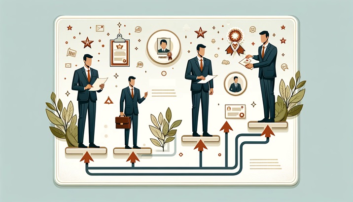 worker being promoted